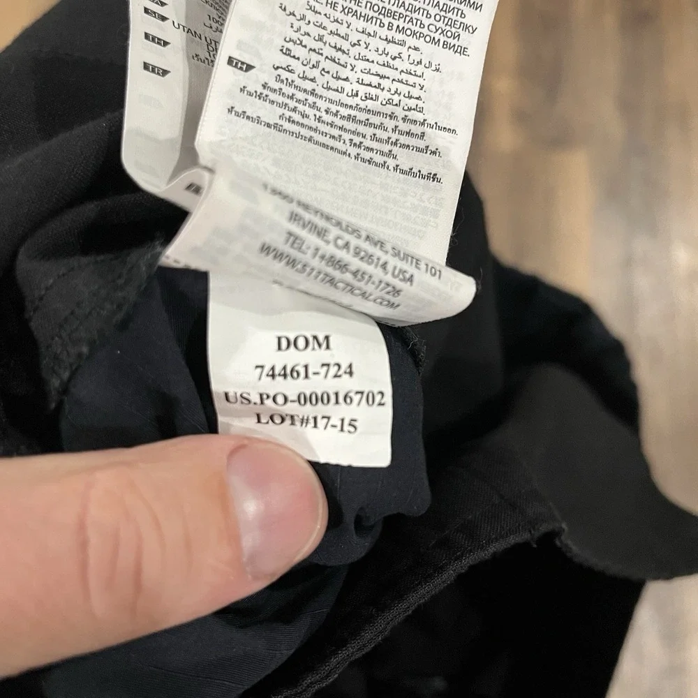 5.11 Tactical product lot
